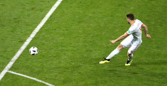 Nacho (ESP), gol ante Portugal.