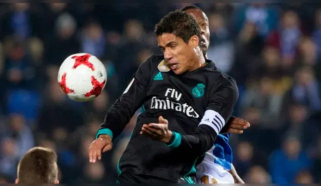 Varane ya fue capitán del Real Madrid en un partido de Copa del Rey. 