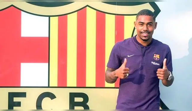 Compararon a Malcom con Lionel Messi por su zurda. Foto: Barcelona