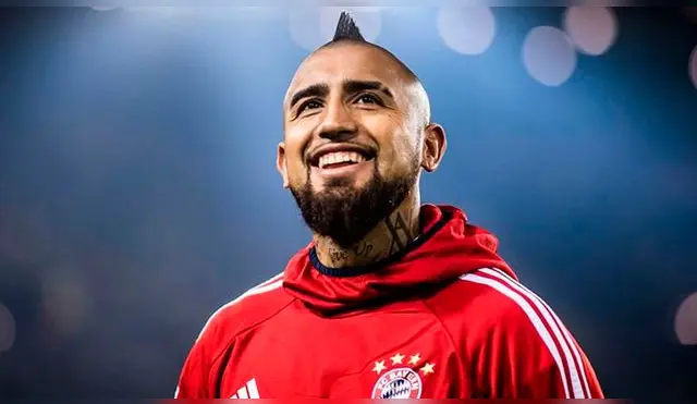 Arturo Vidal, durante su etapa en el Bayern Múnich.