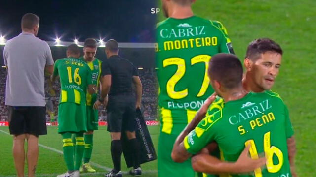 El mediocampista peruano jugó 23 minutos, y espera tener más oportunidades en la próxima fecha cuando su club enfrente al Belenenses.