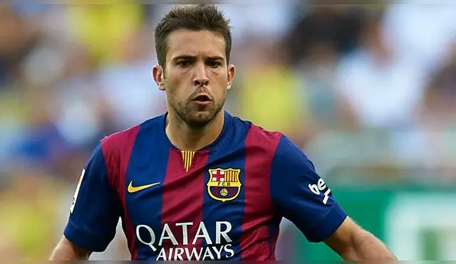 Jordi Alba: “Ojalá pueda retirarme en Barcelona”