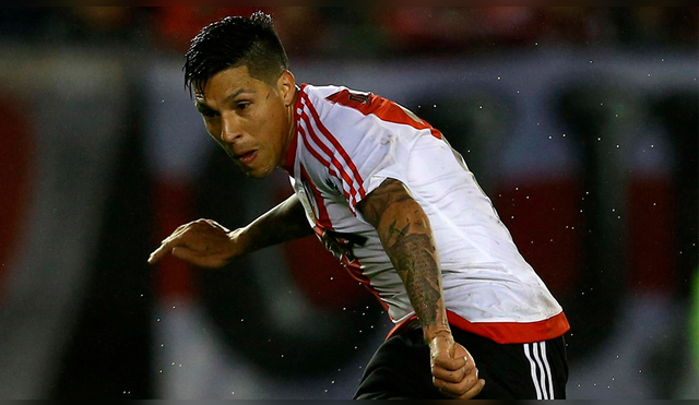 Enzo Pérez no podrá jugar la Copa Libertadores esta noche ante Independiente debido a que fue suspendido por dos encuentros