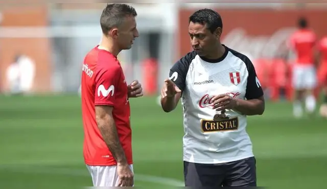 Selección peruana: Horacio Calcaterra recibe consejos de Nolberto Solano | Ricardo Gareca