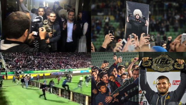 Conor McGregor: Khabib Nurmadomedov llegó a Rusia y fans ovacionaron al campeón de UFC