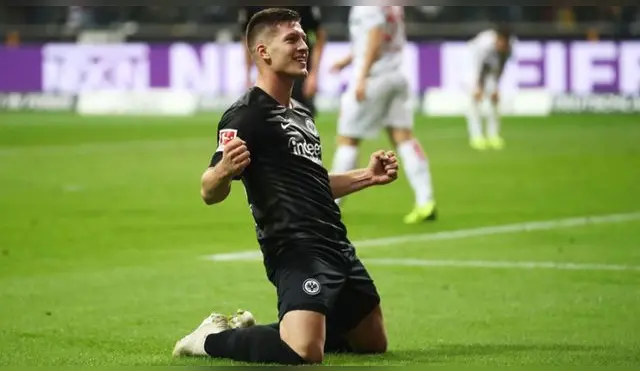 ¡Crack! Jugador del Frankfurt hizo cinco goles en la victoria de su equipo sobre el Fortuna Dusseldorf