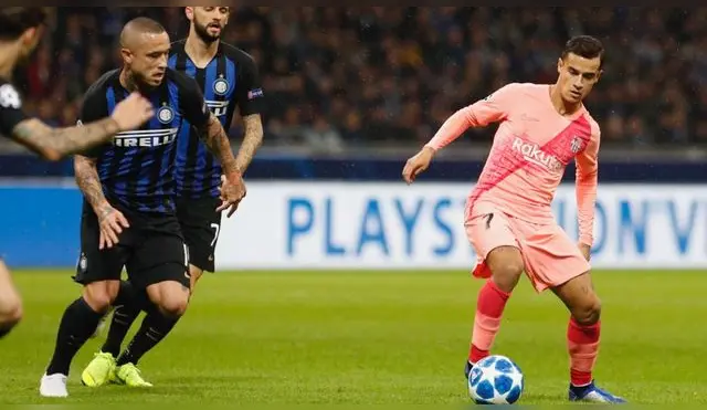 Mantiene el invicto: Barcelona empató 1-1 ante el Inter por la Champions League