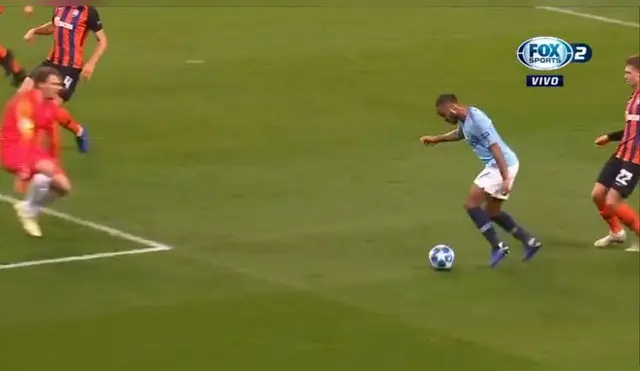 Manchester City vs Shakhtar Donetsk EN VIVO: el inexistente penal que le cobraron a Raheem Sterling