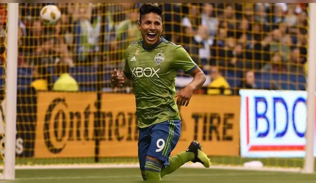 Raúl Ruidiaz terminó con 13 goles en media temporada defendiendo al Seattle Sounders