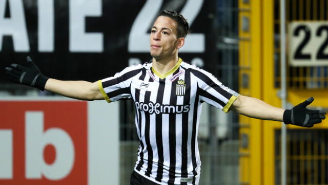 Cristian Benavente fue elegido el mejor de su equipo ante el Brujas