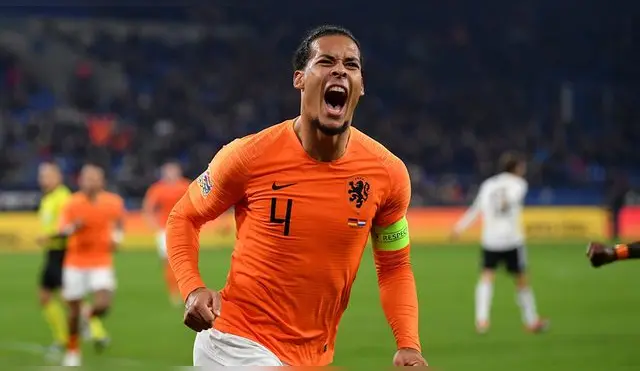 Con gol de Virgil van Dijk al último segundo, Holanda empató 2-2 con Alemania y clasificó al final four de la Liga de las Naciones de la UEFA