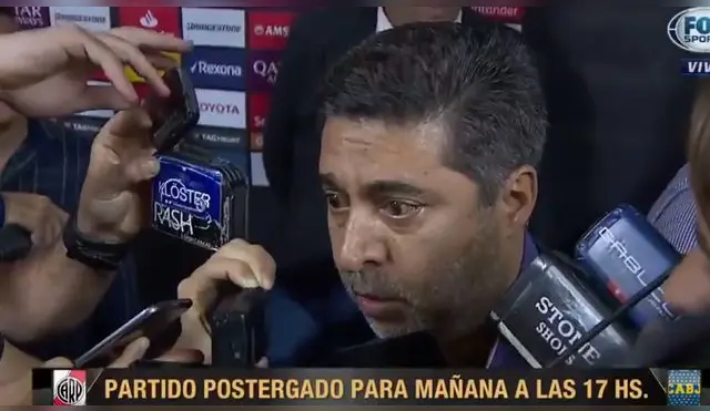 River Plate vs Boca Juniors SUSPENDIDO: Presidente xeneize agradeció la preocupación que mostró River