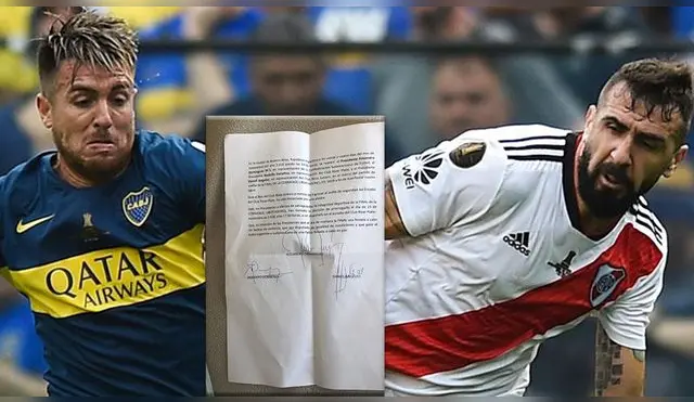 River Plate vs Boca Juniors: Se filtra documento en el que presidentes de ambos clubes se comprometen a jugar la final hoy | Copa Libertadores | CONMEBOL. River Plate vs Boca Juniors: Se filtra documento en el que presidentes de ambos clubes se comprometen a jugar la final hoy | Copa Libertadores | CONMEBOL.