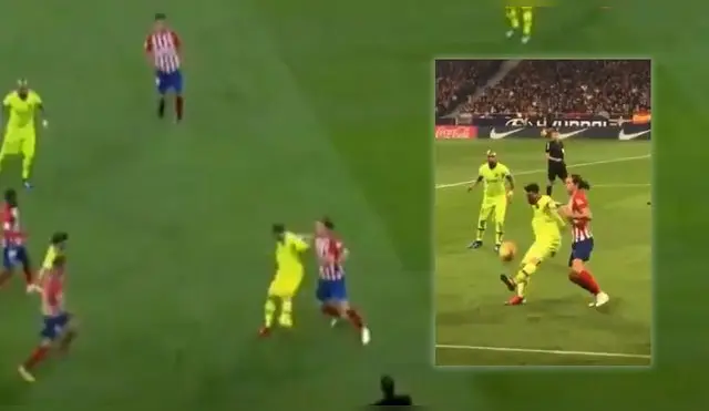 El impresionante regate de Lionel Messi que dejó en ridículo a Filipe Luis