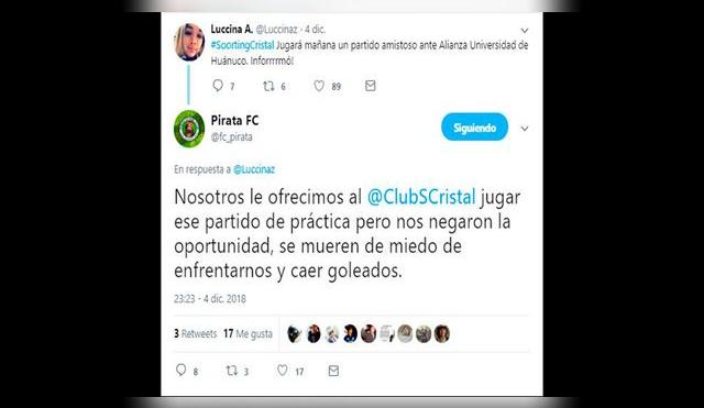 Universitario │ Alianza Lima: Twitter, Molinos El Pirata trolea hinchas con supuesta cuenta │ FOTOS