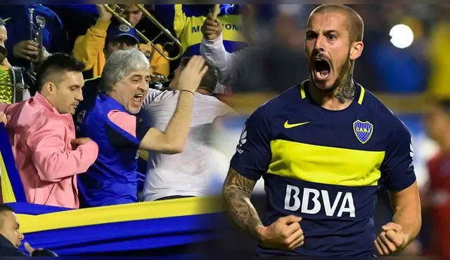 Boca Juniors vs River Plate: Darío Benedetto felicitó la llegada de Rafael Di Zeo al partido │ VIDEO
