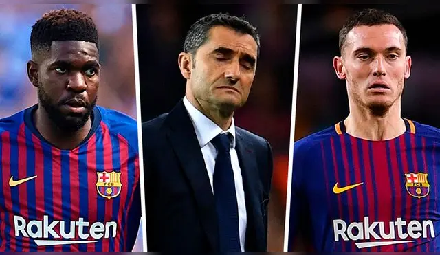 Barcelona: Ernesto Valverde está en la búsqueda de un central ante las bajas de Samuel Umtiti y Thomas Vermaelen