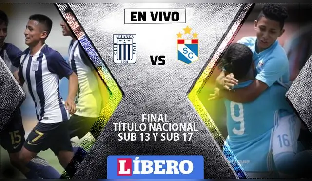 Alianza Lima  vs Sporting Cristal EN VIVO: se enfrentan por la final Sub 13 y Sub 17 del título nacional 'Copa Centenario'
