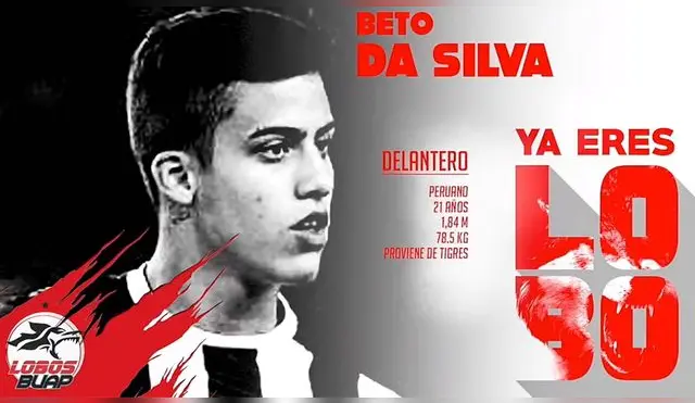 Beto Da Silva: Lobos BUAP le dio la bienvenida al jugador
