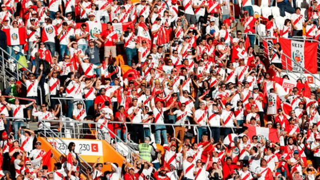 Perú, la mejor hinchada del mundo.