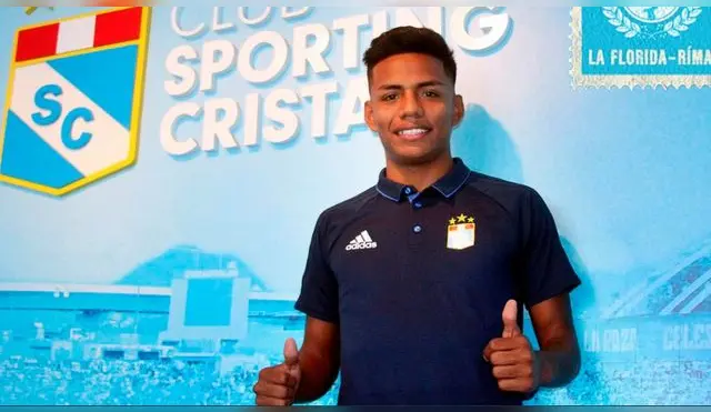 Cristian Carbajal firmó su primer contrato con Cristal para el 2019