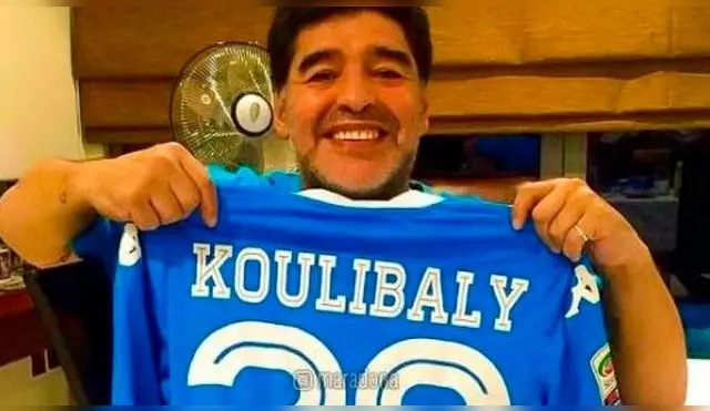Instagram: Diego Maradona y su mensaje conmovedor a Koulibaly por ser víctima del racismo