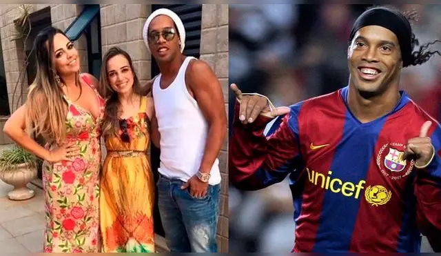 Viral: Ronaldinho retoma su relación sentimental con sus dos novias y pasarán juntos Año Nuevo en la playa