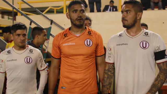 Universitario de Deportes, Juan Manuel Vargas, Raúl Fernández, Arquímedes Figuera y Diego Manicero 