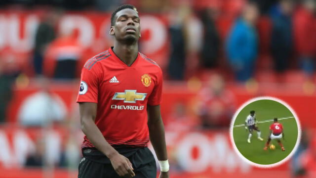 Manchester United: Paul Pogba y el increíble caño que se come de Atsu en el Newcastle - United por la Premier [VIDEO]