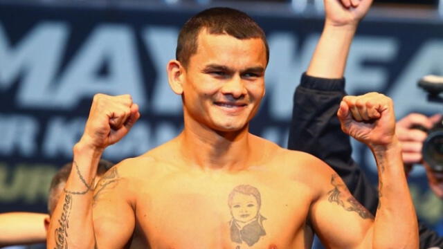 Maidana nunca pudo ganarle a Mayweather