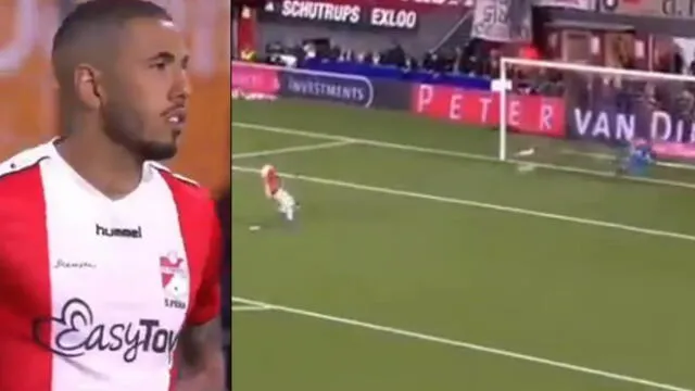 Sergio Peña erró penal que llevó al Emmen a segunda división