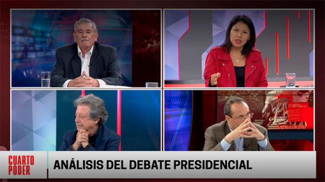 Indira Huilca se manifestó sobre el plan de gobierno de Keiko Fujimori y se gano un banquete