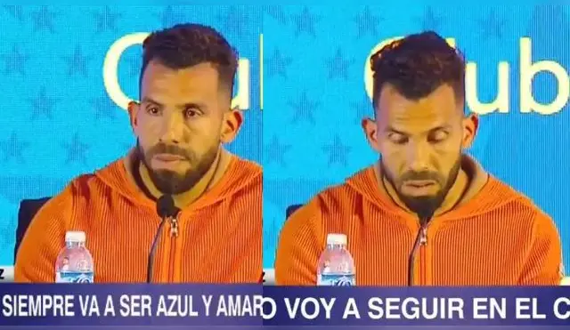 Carlos Tévez anunció su adiós a Boca Juniors.