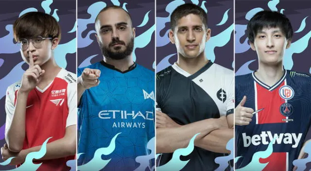 23savage, KuroKy, Fly y Ame en WePlay AniMajor.