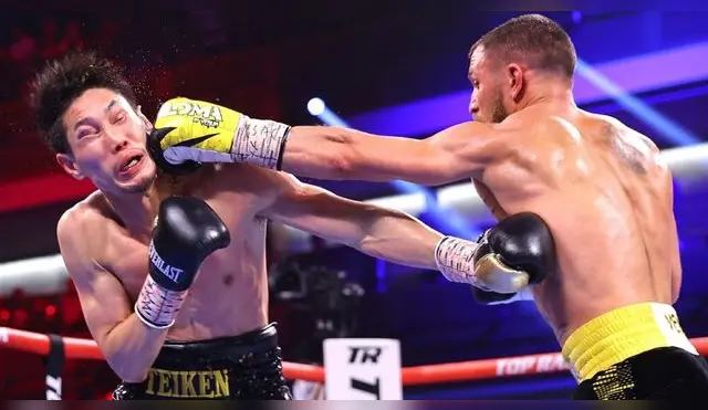 Vasyl Lomachenko venció por nocaut técnico a Masayoshi Nakatani