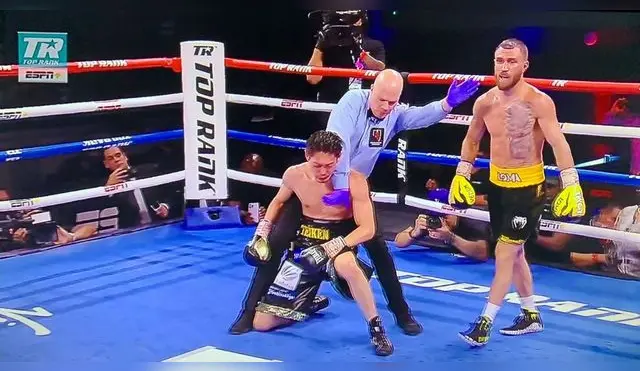 Vasyl Lomachenko derrotó en 9 asaltos a Masayoshi Nakatani