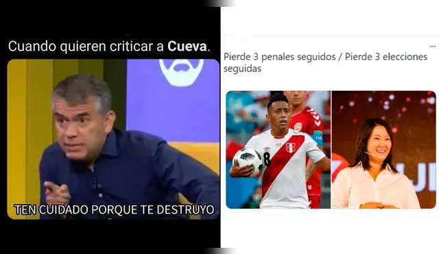 Cueva protagoniza los más divertidos memes