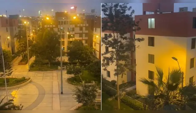 Una joven registró cómo se siente los gritos de gol en la residencial que vive