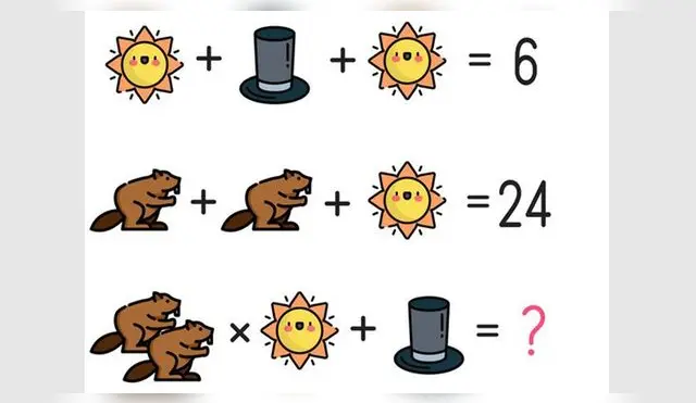 Resuelve este nuevo juego matemático.