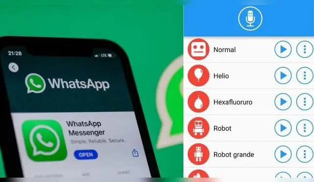 Pasos para modificar tu voz en los audios que envías a tus contactos