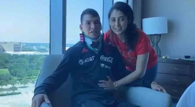 En un video, 'Chucky' Lozano asegura que "le echará ganas" a su recuperación