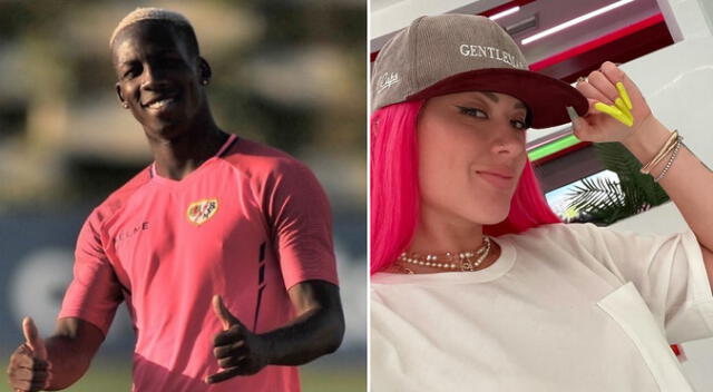 Luis Advíncula le da like a publicaciones de cantante Leslie Shaw