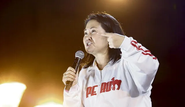 Fuerza Popular insiste en el "fraude" en contra de Keiko Fujimori.