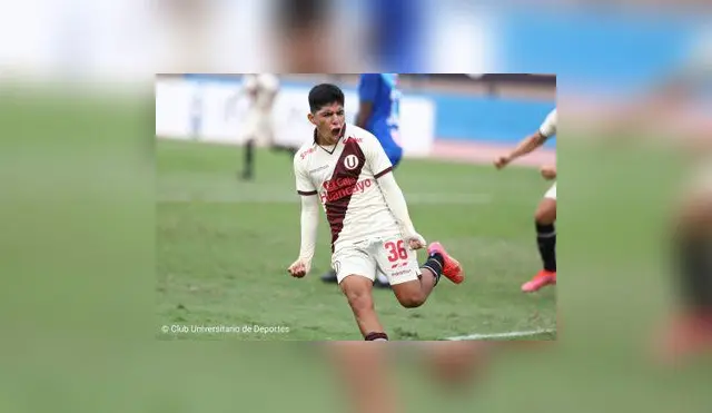 Pedro Quispe jugó su tercer partido con Universitario.