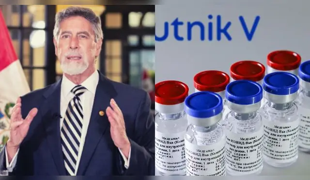 Francisco Sagasti confirma adquisición de vacunas Sputnik V.