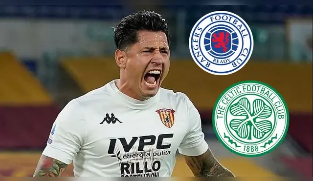 Gianluca Lapadula es del interés de Rangers y Celtic de Escocia