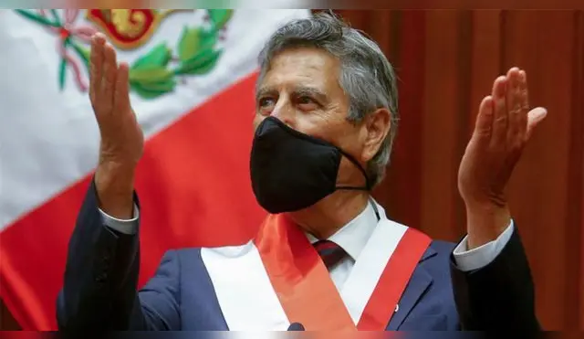 Francisco Sagasti habló de la situación actual del país.