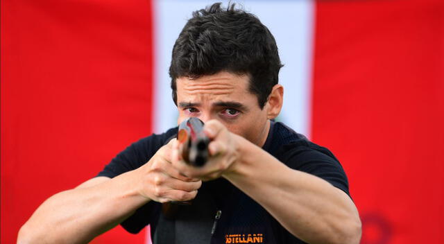 Alessandro De Souza ya compite en la modalidad de Tiro Fosa Olímpica