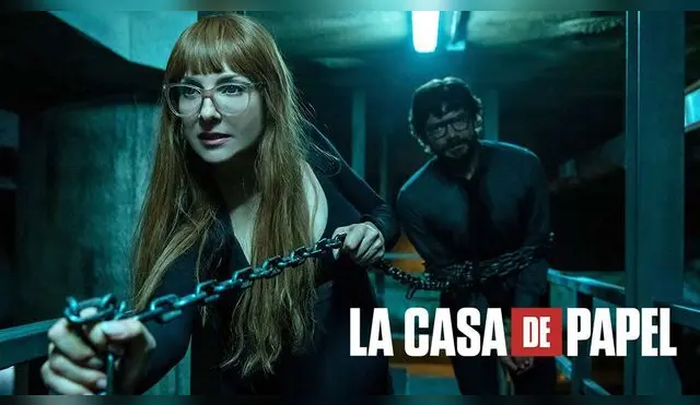 Netflix reveló increíbles fotos de La casa de papel