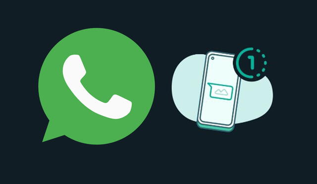 Esta herramienta de WhatsApp es una extensión de los mensajes que desaparecen. Foto: WABetaInfo/Flaticon